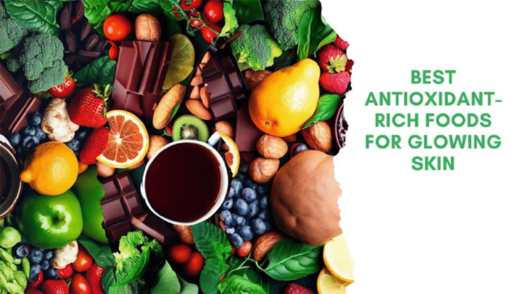 skin glowing food